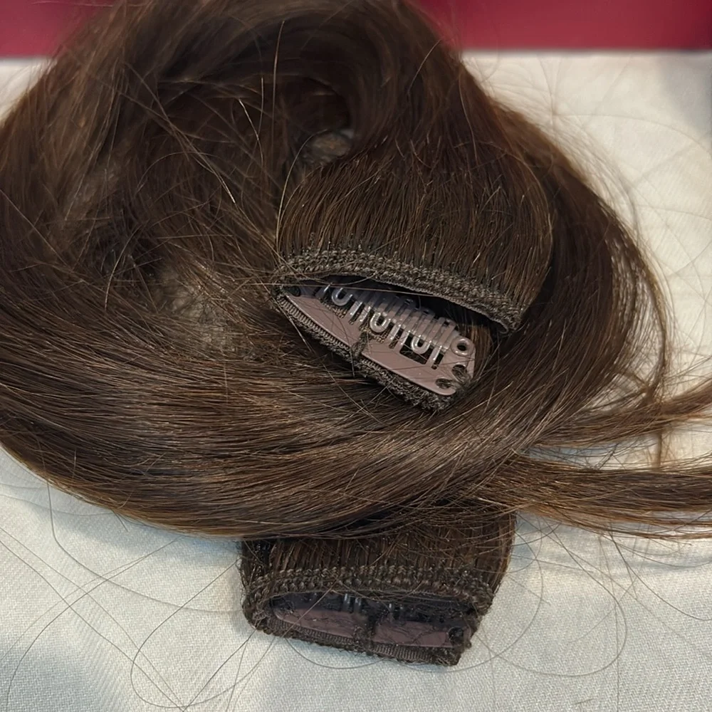 Luxy Chocolate Brown Brunette 10pc 20in 160g Hair Clip In Extensions Color 4